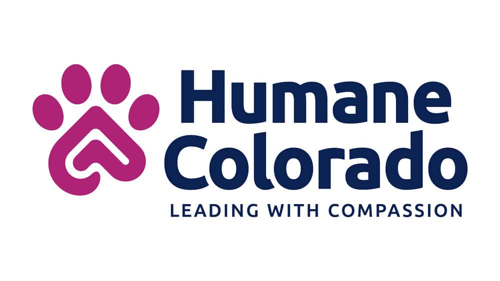 Logo for Humane Colorado, a low cost veterinarian care in addition to a dog shelter. 3 locations in Colorado. Happy Hound donates part of their profits to this company.